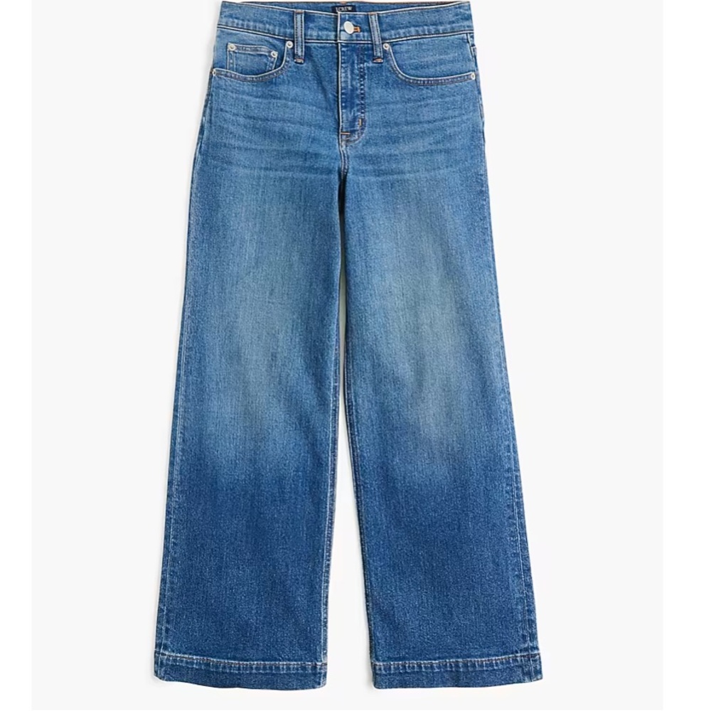 J Crew Classic wide-leg jean in all-day stretch Size 33